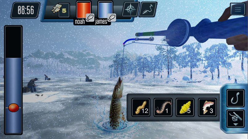 Learn about ice fishing game online